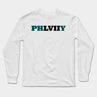 Philadelphia Eagles 2023 Super Bowl Champs LVII Long Sleeve T-Shirt